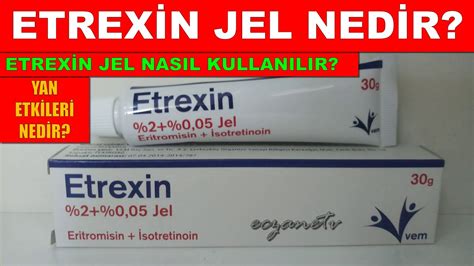 etrexin jel nasıl kullanılır